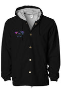 Water Resistant Hooded Windbreaker